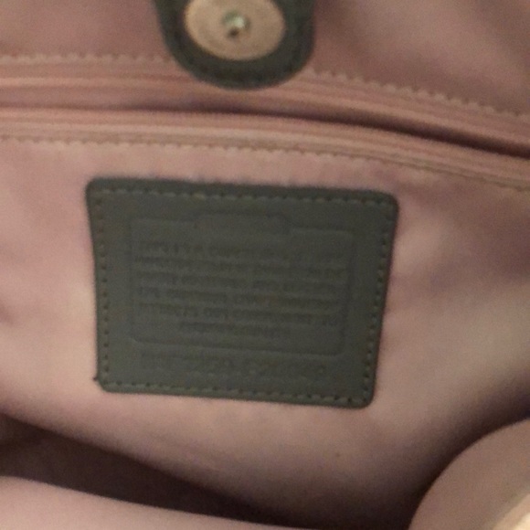 Coach Purse and matching wallet - Picture 5 of 9